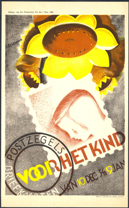 Kinderpostzegels 1932 Poster Affiche Pamflet
